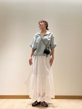 かりんこさん（レディース・170cm）の夏コーディネート