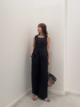 かりんこさん(レディース・170cm)の夏コーディネート