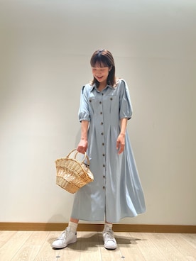 「onulsoha（オヌルソハ）のアイテム」を使った、かりんこさん（レディース・170cm）の春コーディネート
