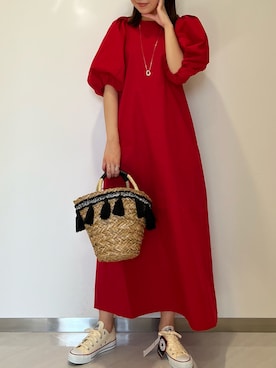 かりんこさん(レディース・170cm)の夏コーディネート