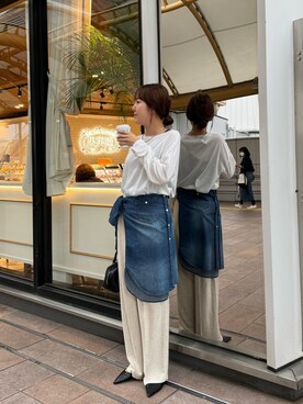 かりんこさん（レディース・170cm）の春コーディネート