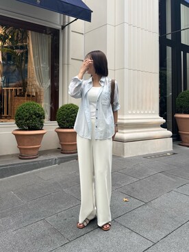 かりんこさん（レディース・170cm）の夏コーディネート