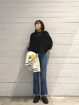 かりんこさん（レディース・170cm）の冬コーディネート