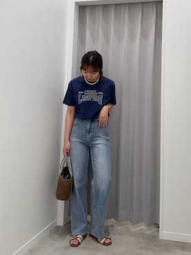 かりんこさん（レディース・170cm）の夏コーディネート