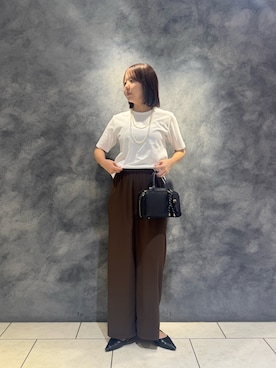 「アイテム（パンツ）」を使った、かりんこさん（レディース・170cm）の夏コーディネート