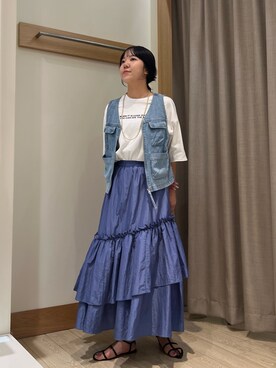 かりんこさん(レディース・170cm)の夏コーディネート