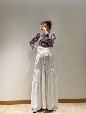 かりんこさん（レディース・170cm）の春コーディネート