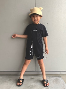 「海外子供服」｜teppeiiiさん（キッズ・125cm）の夏コーディネート