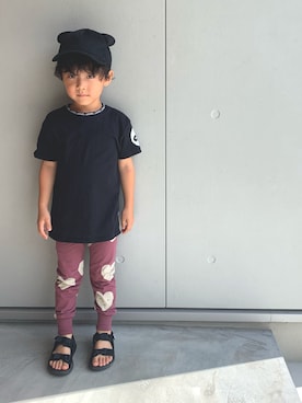 「海外子供服」｜teppeiiiさん（キッズ・125cm）の夏コーディネート