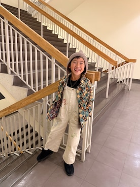 「devirock（デビロック）のアイテム」を使った、kanako0304さん（キッズ・120cm）の冬コーディネート