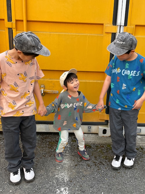 bobochoses セットアップ （BOBO CHOSES シャツ＋ショートパンツ