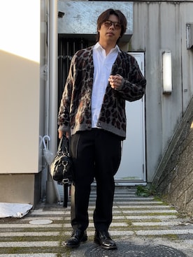 「アイテム（ボストンバッグ）」を使った、しょ🐶さん（メンズ・173cm）の秋コーディネート