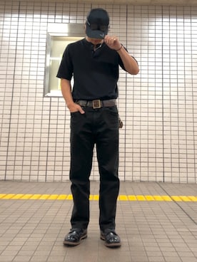 「アイテム（帽子）」を使った、しょ🐶さん（メンズ・173cm）の夏コーディネート