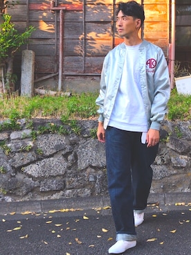 「アイテム（ジャケット/アウター）」を使った、ハルモさん（メンズ・175cm・40代）の秋コーディネート