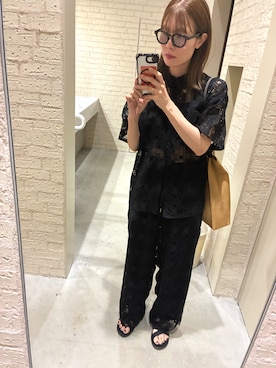 「 hellam（へラム）のアイテム」を使った、miruuuuさん（レディース・164cm）の夏コーディネート