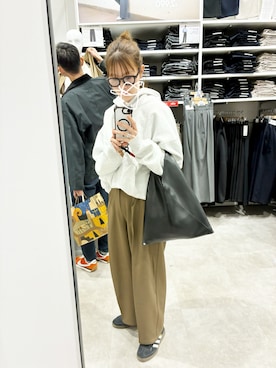 「Auntie Rosa Holiday（アンティローザホリデー）のアイテム」を使った、miruuuuさん（レディース・164cm）の春コーディネート