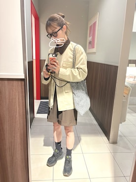 「Auntie Rosa Holiday（アンティローザホリデー）のアイテム」を使った、miruuuuさん（レディース・164cm）の春コーディネート