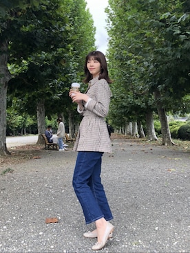 「PICHE ABAHOUSE（ピシェ アバハウス）のアイテム」を使った、こっこちゃんさん（レディース・168cm）の秋コーディネート