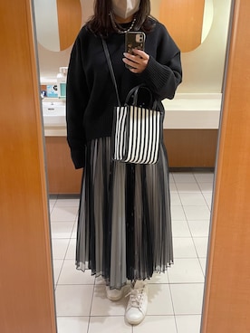 「IENA（イエナ）の【adidas / アディダス】別注 STAN SMITH PRIMEGREEN◆（スニーカー）」を使った、ERiKαᵕ̈*⑅さん（レディース・158cm）の秋コーディネート