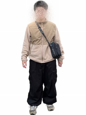 「キャンプ」｜「アイテム（ブルゾン）」を使った、ふかさん（メンズ・171cm）の秋コーディネート