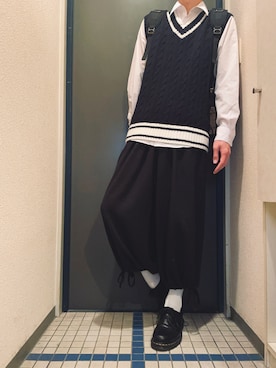 「MFK（エムエフケー）のアイテム」を使った、@soranoさん（メンズ・177cm）の春コーディネート