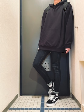 「アイテム（パーカー）」を使った、@soranoさん（メンズ・177cm・20代）の秋コーディネート