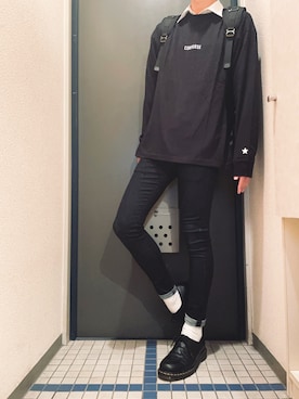 @soranoさんの「WHEIR　SKINNY JEANS」を使ったコーディネート