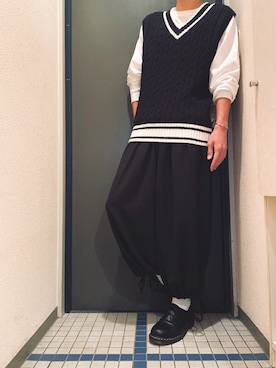 「MFK（エムエフケー）のアイテム」を使った、@soranoさん（メンズ・177cm）の秋コーディネート