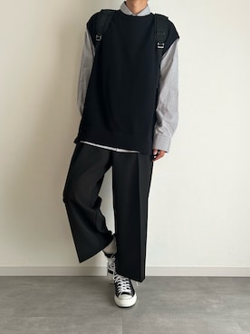 「MAKAVELIC（マキャベリック）のアイテム」を使った、@soranoさん（メンズ・177cm）の秋コーディネート