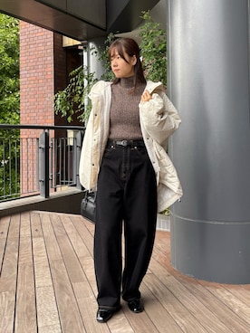 「ISOOK（アイスー）のアイテム」を使った、ISOOKさん（レディース・160cm）の秋コーディネート