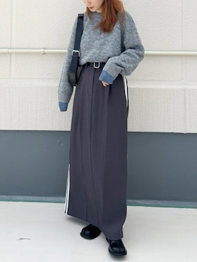 「ナロースカート」｜ISOOKさん（レディース・152cm）の秋コーディネート