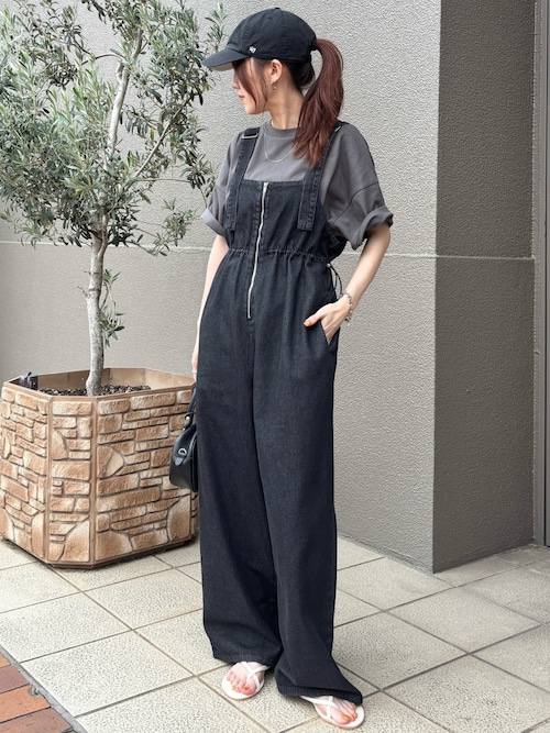 ISOOK メランジバックロゴTシャツ ISOOK（アイスー）の「Merange back logo TEE / メランジバック