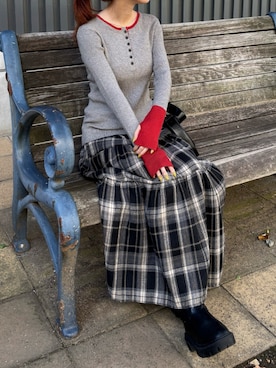 「ピクニックコーデ」｜ISOOKさん（レディース・152cm）の秋コーディネート