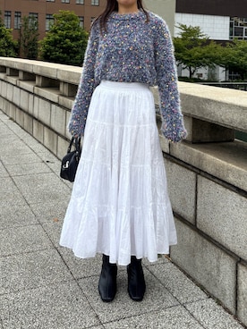 「ISOOK（アイスー）のアイテム」を使った、ISOOKさん（レディース・160cm）の秋コーディネート