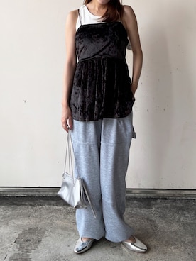 「ハイトーンカラー」｜ISOOKさん（レディース・152cm）の夏コーディネート