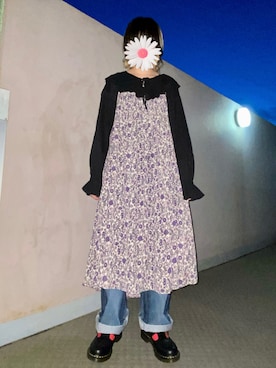 「HONEYSUCKLE ROSE」｜ゆずこしょーぅ。さん（レディース・161cm）の秋コーディネート