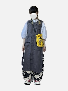 「topofthehill」｜ゆずこしょーぅ。さん（レディース・161cm）の秋コーディネート