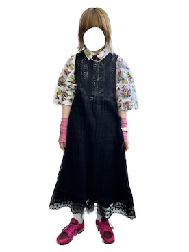 「H&M（エイチ・アンド・エム）のアイテム（シャツ/ブラウス）」を使った、ゆずこしょーぅ。さん（レディース・161cm）の夏コーディネート
