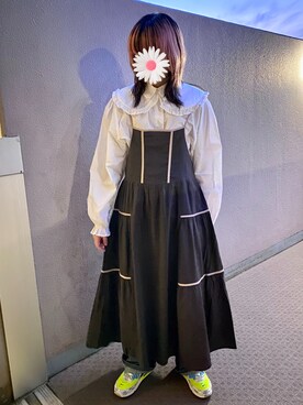 ゆずこしょーぅ。さん（レディース・161cm）の春コーディネート