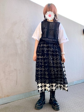 ゆずこしょーぅ。さん(レディース・161cm)の夏コーディネート