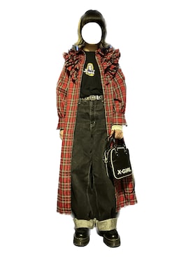 ゆずこしょーぅ。さん（レディース・161cm）の春コーディネート