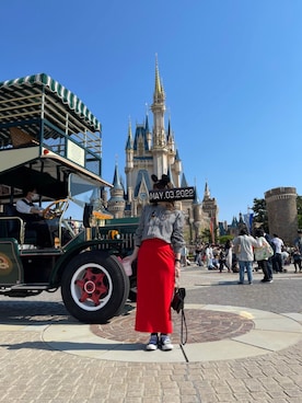 「TDL」｜kana.さん（レディース・154cm）の春コーディネート