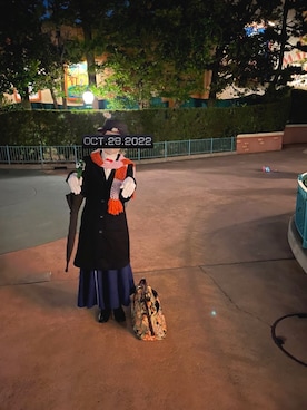 「TDL」｜kana.さん（レディース・153cm）の秋コーディネート