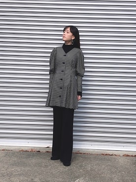 「SLY（スライ）のアイテム（トップス、その他）」を使った、ㅤ遥さん（レディース・158cm）の冬コーディネート