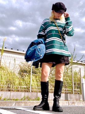 「element」｜tomoさん（レディース・160cm）の秋コーディネート