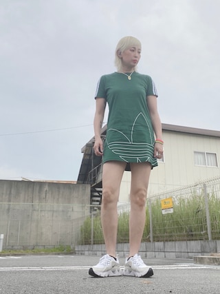 Adidas アディダス の Adidas 3ストライプ ワンピース 3 Str Dress アディダスオリジナルス Gk7168 ワンピース Wear