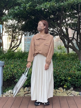 「nikeairrift」｜Emily さん（レディース・162cm）の秋コーディネート