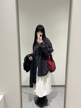 「アイテム（その他アウター）」を使った、🦐えび🍤さん（レディース・165cm）の秋コーディネート