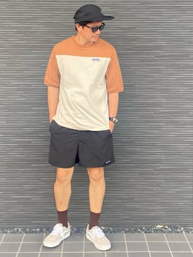 「アイテム（レッグウェア）」を使った、kimukenさん（メンズ・175cm）の夏コーディネート
