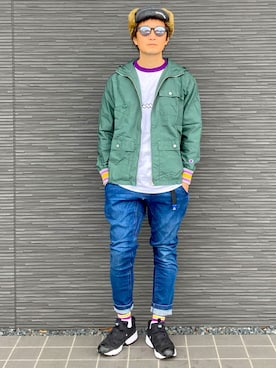 「ロールアップ」｜kimukenさん（メンズ・175cm）の冬コーディネート
